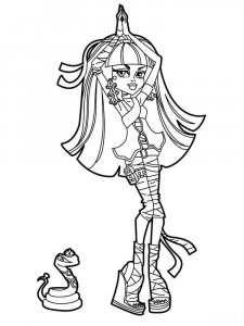 Monster High coloring page 59 - Free printable