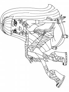 Monster High coloring page 71 - Free printable