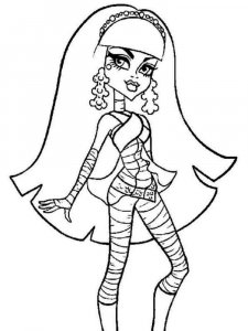 Monster High coloring page 99 - Free printable