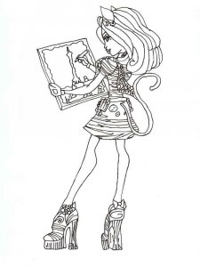 Monster High coloring page 100 - Free printable
