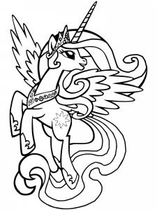 My Little Pony coloring page 74 - Free printable