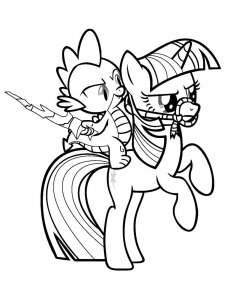 My Little Pony coloring page 76 - Free printable