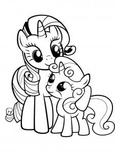 My Little Pony coloring page 77 - Free printable