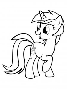 My Little Pony coloring page 82 - Free printable