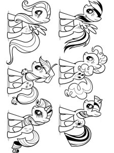 My Little Pony coloring page 86 - Free printable