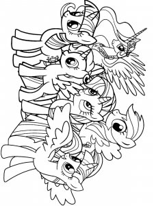 My Little Pony coloring page 92 - Free printable