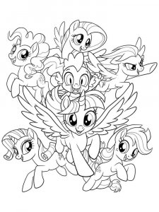 My Little Pony coloring page 101 - Free printable