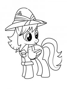 My Little Pony coloring page 104 - Free printable