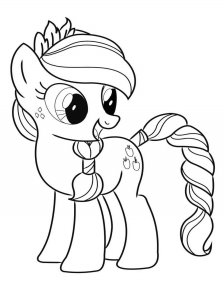 My Little Pony coloring page 110 - Free printable