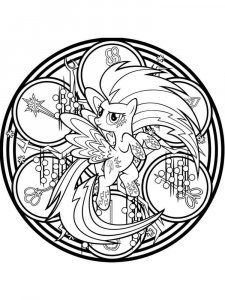 My Little Pony coloring page 12 - Free printable