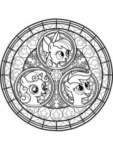 My Little Pony coloring page 20 - Free printable