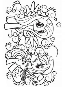 My Little Pony coloring page 23 - Free printable