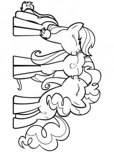 My Little Pony coloring page 25 - Free printable