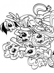 My Little Pony coloring page 40 - Free printable
