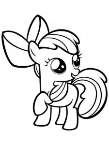 My Little Pony coloring page 41 - Free printable
