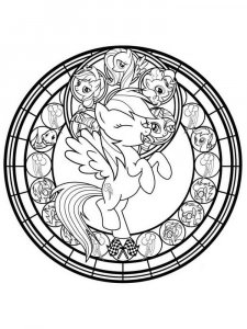 My Little Pony coloring page 6 - Free printable