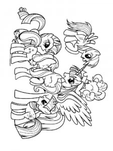 My Little Pony coloring page 60 - Free printable
