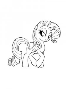 My Little Pony coloring page 8 - Free printable