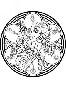 My Little Pony coloring page 9 - Free printable