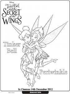 Periwinkle coloring page 9 - Free printable