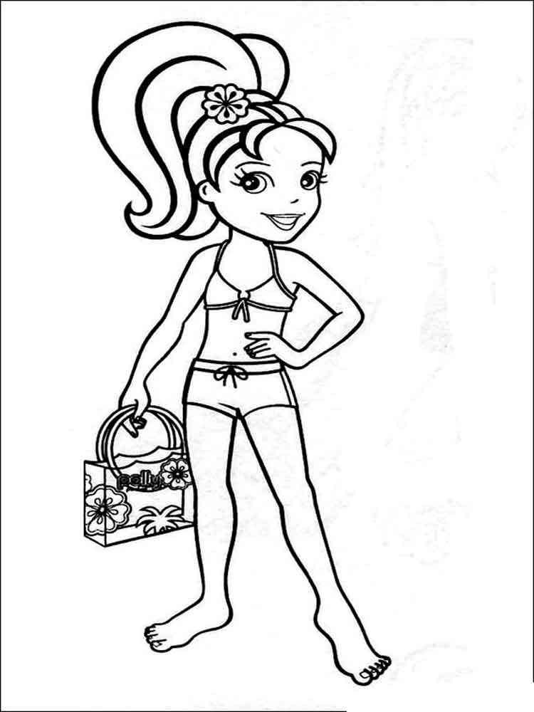 Polly Pocket coloring pages Free Printable Polly Pocket