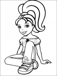 Polly Pocket coloring page 12 - Free printable