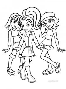 Polly Pocket coloring page 15 - Free printable