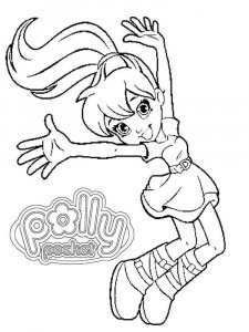 Polly Pocket coloring page 19 - Free printable