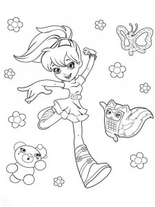 Polly Pocket coloring page 21 - Free printable