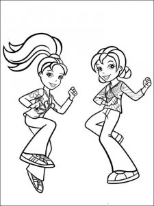 Polly Pocket coloring page 7 - Free printable