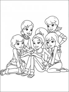 Polly Pocket coloring page 8 - Free printable