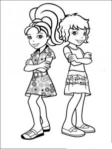 Polly Pocket coloring page 9 - Free printable