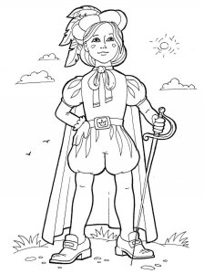 Prince coloring pages