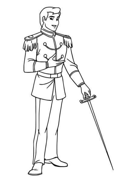 Prince coloring pages