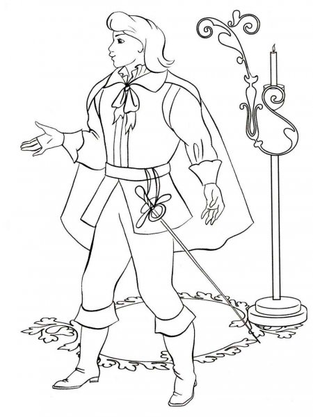 Prince coloring pages