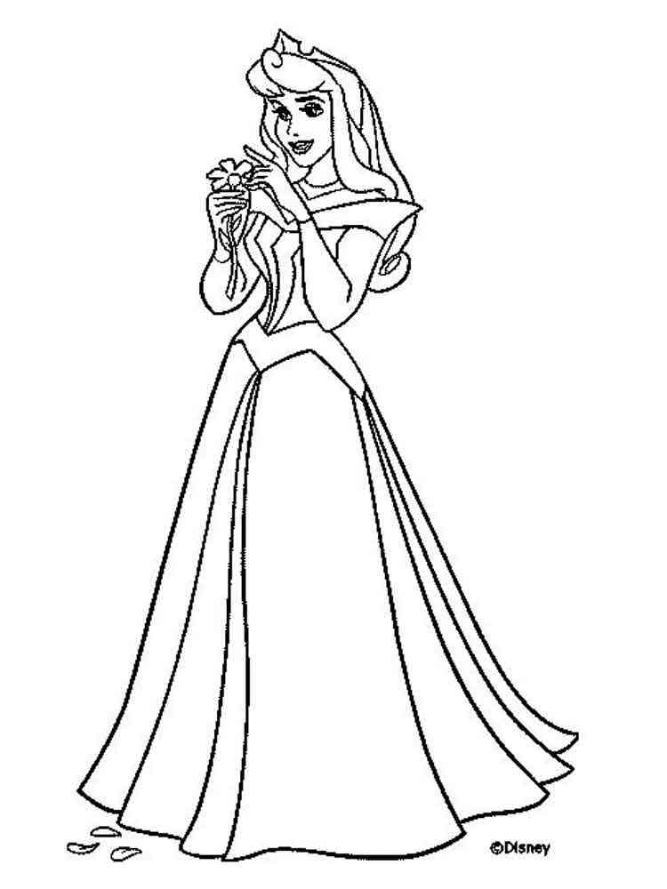 Princess Aurora Coloring Page Coloring Pages Coloring Pictures Sketches ...