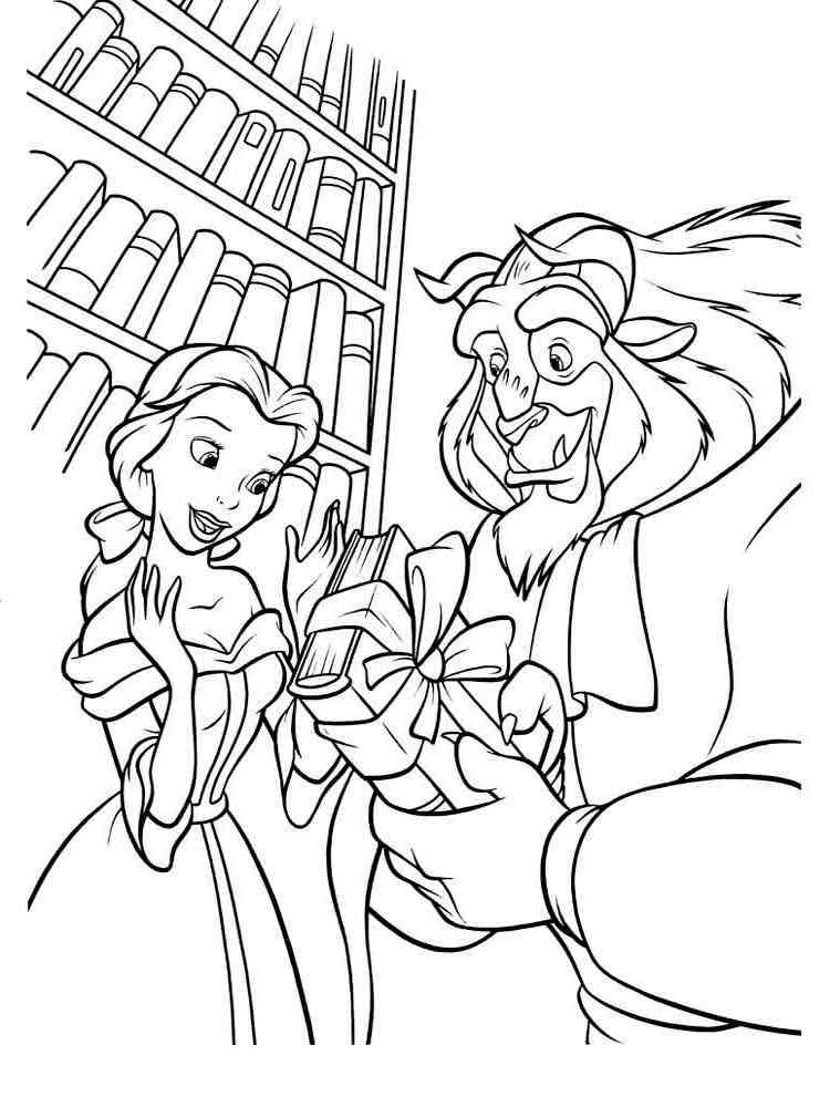 Princess Belle coloring pages. Free Printable Princess Belle coloring ...