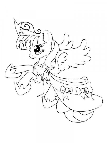 Princess Cadence coloring pages