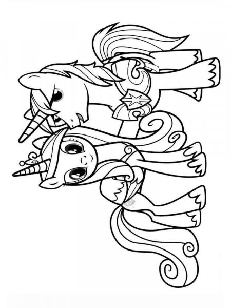 Princess Cadence coloring pages