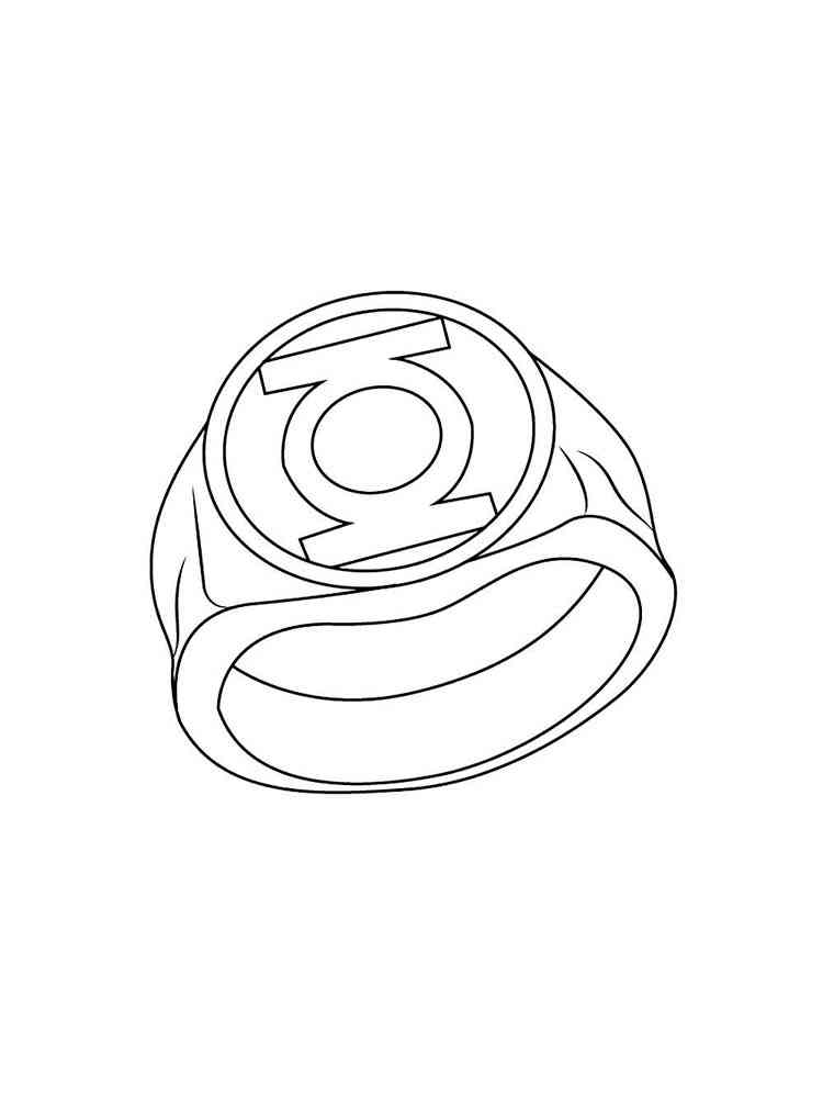 Ring coloring pages. Download and print Ring coloring pages