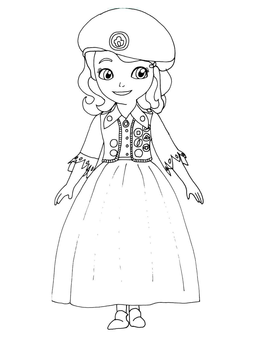 Sofia the First coloring pages. Free Printable Sofia the First ...