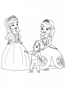 Sofia the First coloring page 23 - Free printable