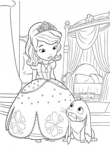 Sofia the First coloring page 28 - Free printable
