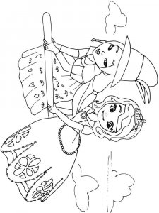 Sofia the First coloring page 10 - Free printable