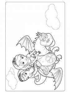 Sofia the First coloring page 2 - Free printable