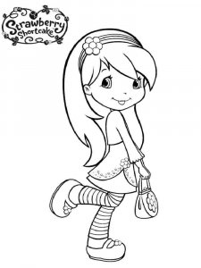 Strawberry Shortcake Berrykins coloring page 10 - Free printable