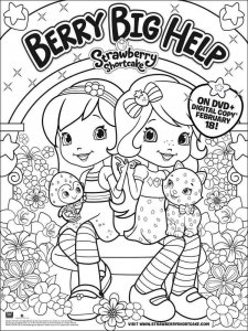 Strawberry Shortcake Berrykins coloring page 11 - Free printable