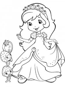 Strawberry Shortcake Berrykins coloring page 12 - Free printable