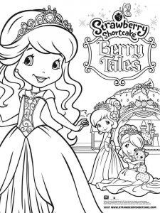 Strawberry Shortcake Berrykins coloring page 6 - Free printable