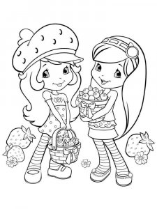 Strawberry Shortcake Berrykins coloring page 7 - Free printable